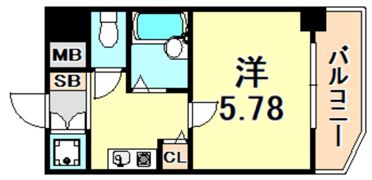 ランドマークシティ神戸西元町の間取り画像