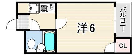 AP鷹取の間取り画像