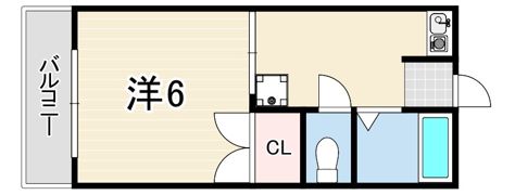 ラックコウベの間取り画像