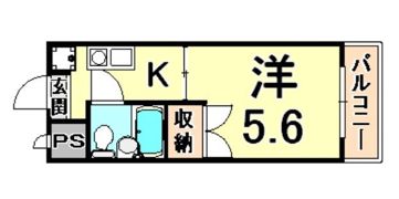 Kビルの間取り画像
