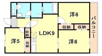 オーリッツコート甲南山手の間取り画像
