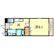 アルコバレーノ白水の間取り画像