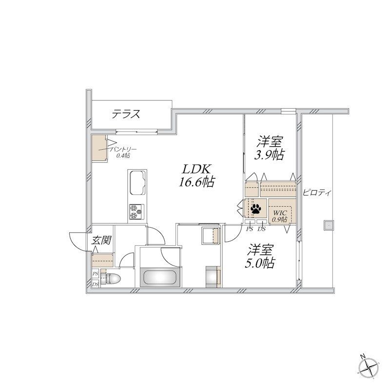 間取図
