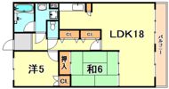 メルヴェーユ桃山台の間取り画像