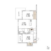 WING TOWA MAISONの間取り画像