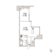 WING TOWA MAISONの間取り画像