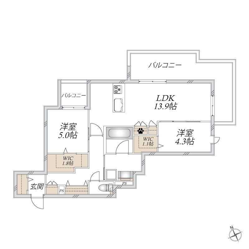 間取図