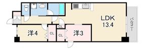 LIVECASA西宮本町の間取り画像