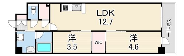 LIVECASA西宮本町の間取り画像