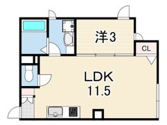 エターナルシー平磯の間取り画像