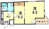 ビハーラ三谷の間取り画像