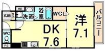 SMK福住の間取り画像