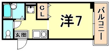 エトワール北口の間取り画像