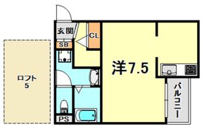 ソフィア長田の間取り画像
