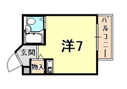 ダイドーメゾン西宮北口10の間取り画像