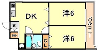 ポピア新在家の間取り画像
