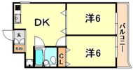 ポピア新在家の間取り画像