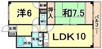 ソシア武庫川の間取り画像