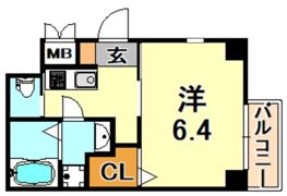 RESIDENCE六甲道の間取り画像