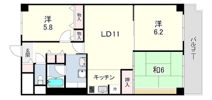 ドルミハイツ垂水A棟の間取り画像