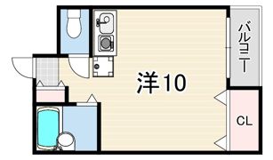 サニーパレス大津和の間取り画像