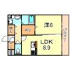 ソレイユ硯の間取り画像