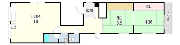 葛西ビルの間取り画像