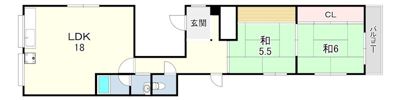 葛西ビルの間取り画像