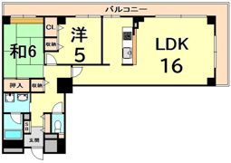 ラピタス31西宮の間取り画像