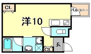 マテリアル段上の間取り画像