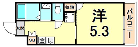 アメニティヒルズ1の間取り画像