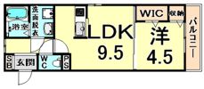 COURT AKKINOの間取り画像