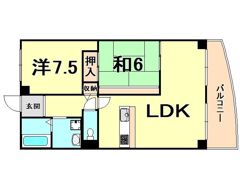 サンパティ西宮の間取り画像