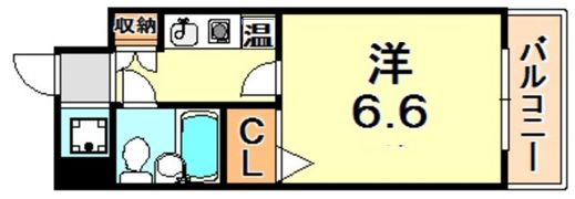 オービット垂水の間取り画像