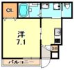 ジーメゾン塩屋の間取り画像