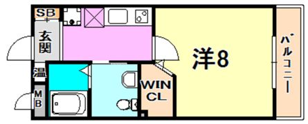 ヴィアノ大谷町の間取り画像