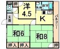 寺本マンションの間取り画像
