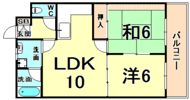グランドシャトーキシの間取り画像