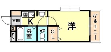 ステラハウス4-600の間取り画像