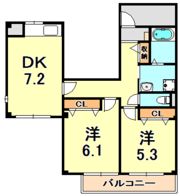 ノーブルの間取り画像