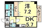 プロスパー尼崎の間取り画像