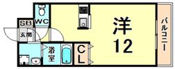 ダイワール武庫川の間取り画像