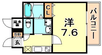 アドバンス神戸アルティスの間取り画像
