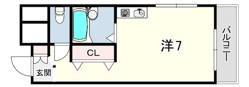 フォルゥーナエミールハイム魚崎の間取り画像