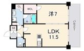 プレサンス THE 神戸の間取り画像