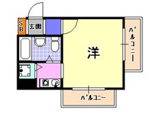 ペイサージュサンコーの間取り画像