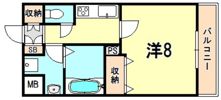 リアライズ神戸WESTの間取り画像