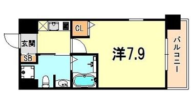 アーバングリーン兵庫ステーションフロントの間取り画像