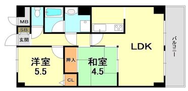 ロイヤル神戸池田広町の間取り画像