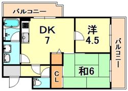 ルミエール星ヶ丘の間取り画像